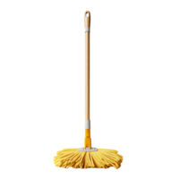 AI generated Transparent Background for Cleaning Mop, Maximizing Design Flexibility png