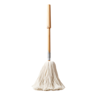 AI generated Mop Extracted on Transparent, Making Graphic Integration Easy png