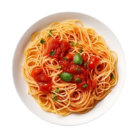 ai genererad transparent pasta detalj, highlighting de textur och detaljer av spaghetti png