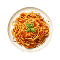 ai généré spaghetti sur une Vide toile, fournir une Toile pour Créatif personnalisation png