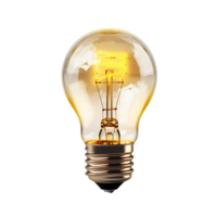 AI generated Isolated Energy Efficient Bulb, Adding Contemporary Style to Your Designs png