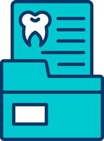 Dental Record Vector Icon