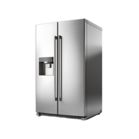 AI generated Fridge Without Distractions, Perfect for Focused Design Elements in Kitchen Graphics png