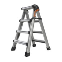 ai gegenereerd uitknippen modern trapladder, verbeteren ontwerp flexibiliteit in creatief projecten png