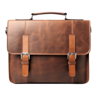 AI generated Clear Cut Messenger Bag Image for Professional and Neat Presentations png