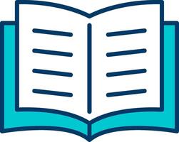 Open Book Vector Icon