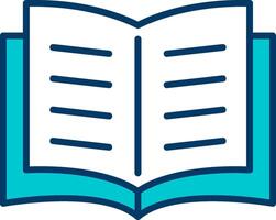 Open Book Vector Icon