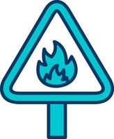 Flammable Vector Icon