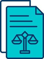 Legal Document Vector Icon