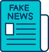 Fake News Vector Icon