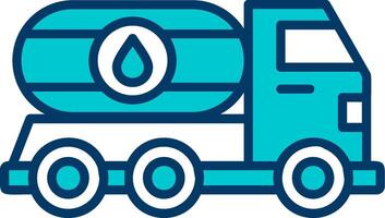 Oil Truck Vector Icon