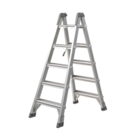 AI generated Clean Stepladder Cutout, Ensuring a Polished Appearance in Graphic Designs png