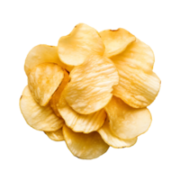 AI generated Transparent Background for Chips, Providing Maximum Design Flexibility png
