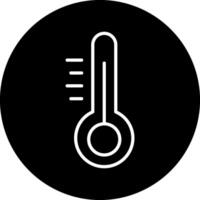 icono de vector de temperatura