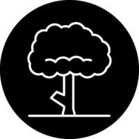 icono de vector de árbol