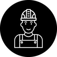 Factory Worker Vector Icon