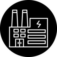 Electric Factory Vector Icon