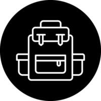 Backpack Vector Icon