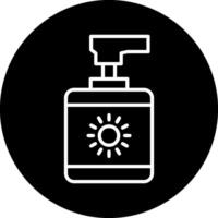 Sunblock Vector Icon