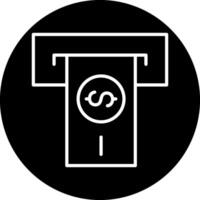 Withdraw Money Vector Icon