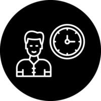 Work Time Vector Icon