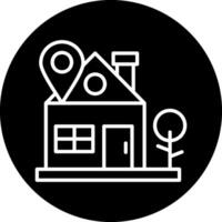 Home Location Vector Icon