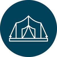 Tent Vector Icon