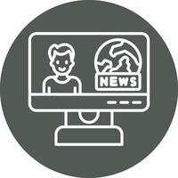 World News Vector Icon