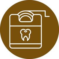 Dental Floss Vector Icon