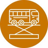 Bus Jack Vector Icon