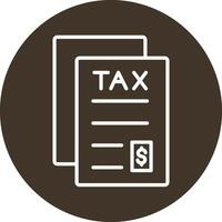 Tax File Vector Icon