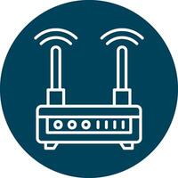 Wifi Router Vector Icon