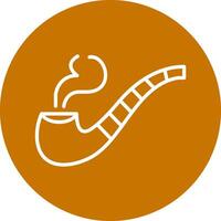 Smoking Pipe Vector Icon