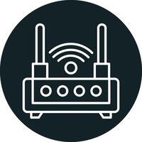 Wifi Router Vector Icon