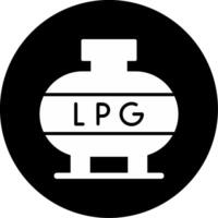 Liquefied Petroleum Gas Vector Icon