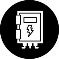 High Voltage Box Vector Icon