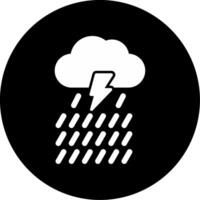 icono de vector de lluvia