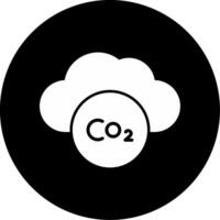 icono de vector de co2