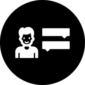 Interview Vector Icon