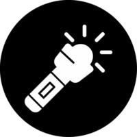 Flashlight Vector Icon