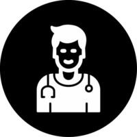 icono de vector de doctor