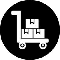 Factory Trolley Vector Icon