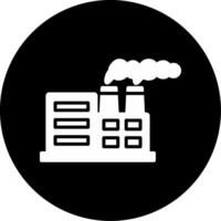 Nuclear Plant Vector Icon