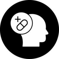 icono de vector de salud mental