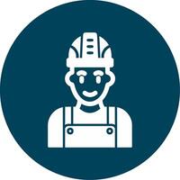 Factory Worker Vector Icon