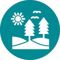 Forest Vector Icon