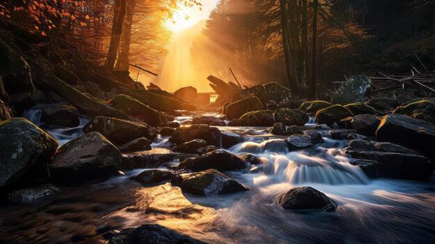 ai generado vigorizante concurso temática escena foto