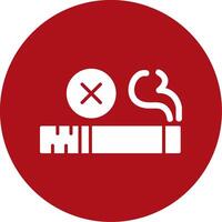 No Tobacco Day Vector Icon