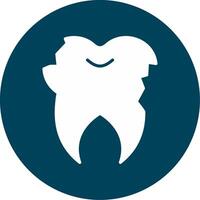 Broken Tooth Vector Icon