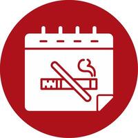 No Tobacco Day Vector Icon